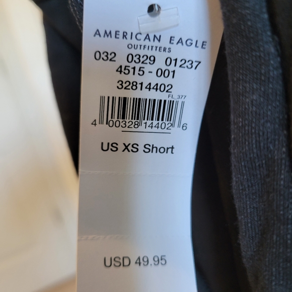 XS American Eagle Crisscross Open Back, Adjustable, Wide Leg, Cropped Romper - Picture 5 of 6